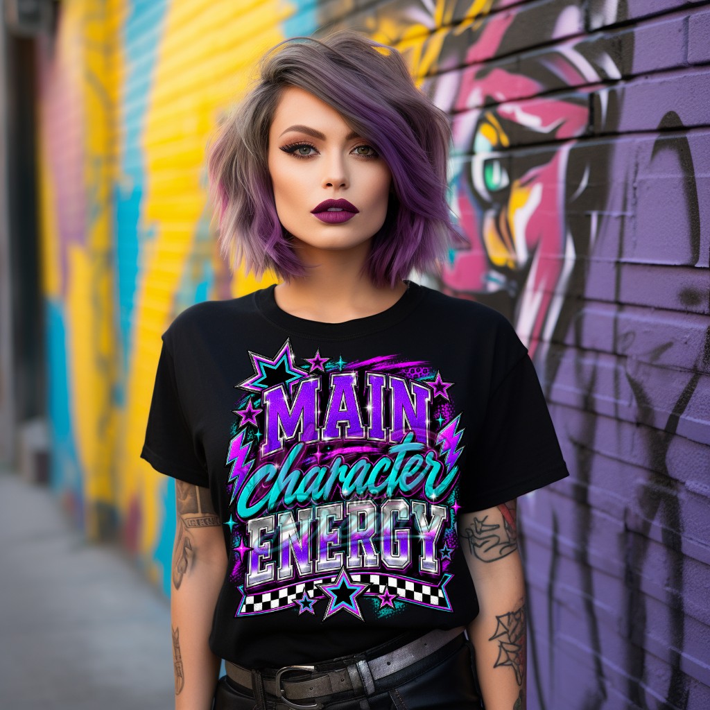Main Character Energy Digital Design