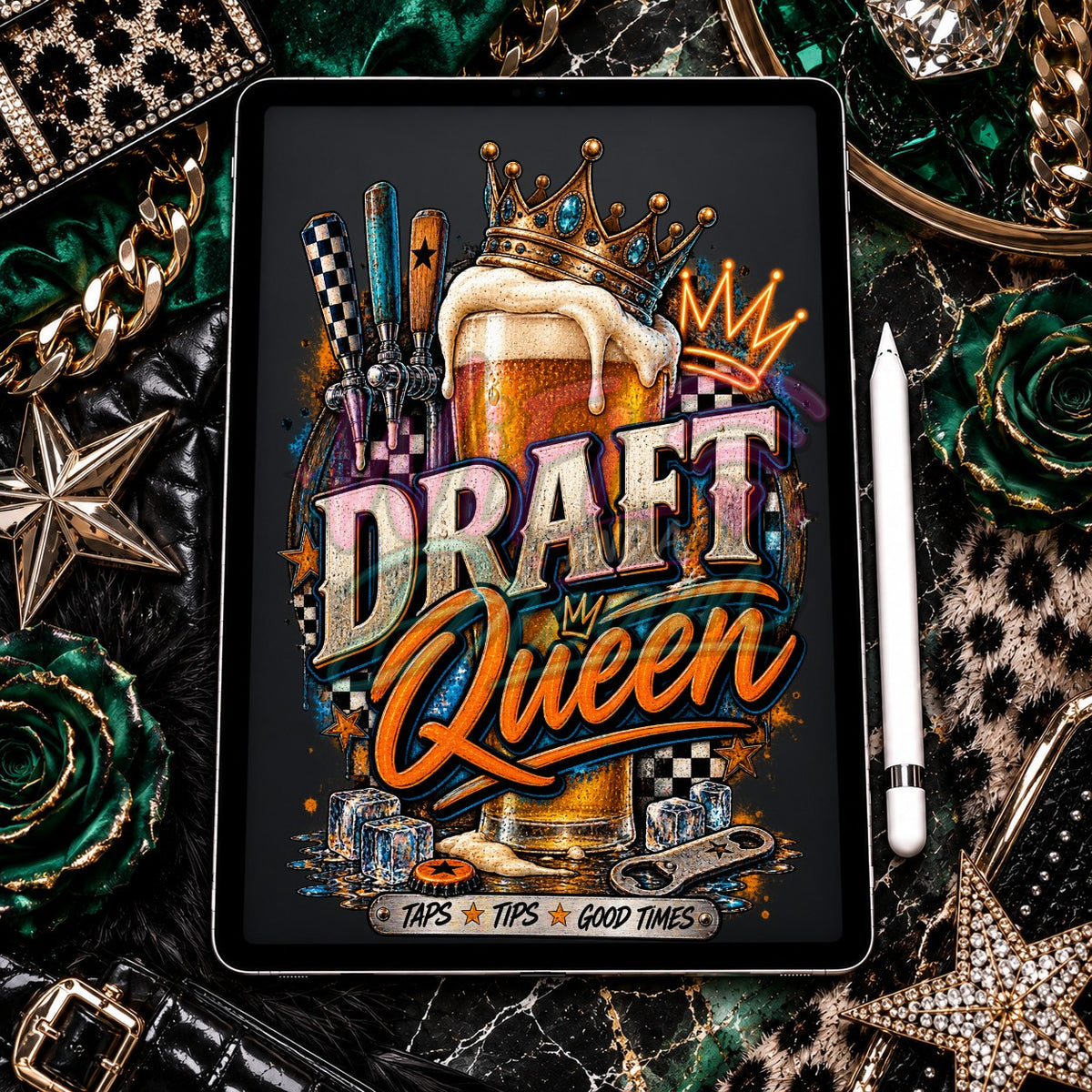 Draft Queen Digital Design