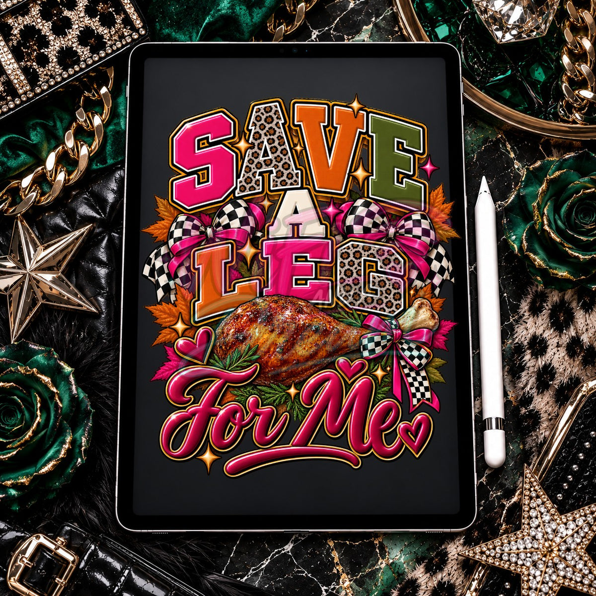 Save A Leg For Me Digital Design