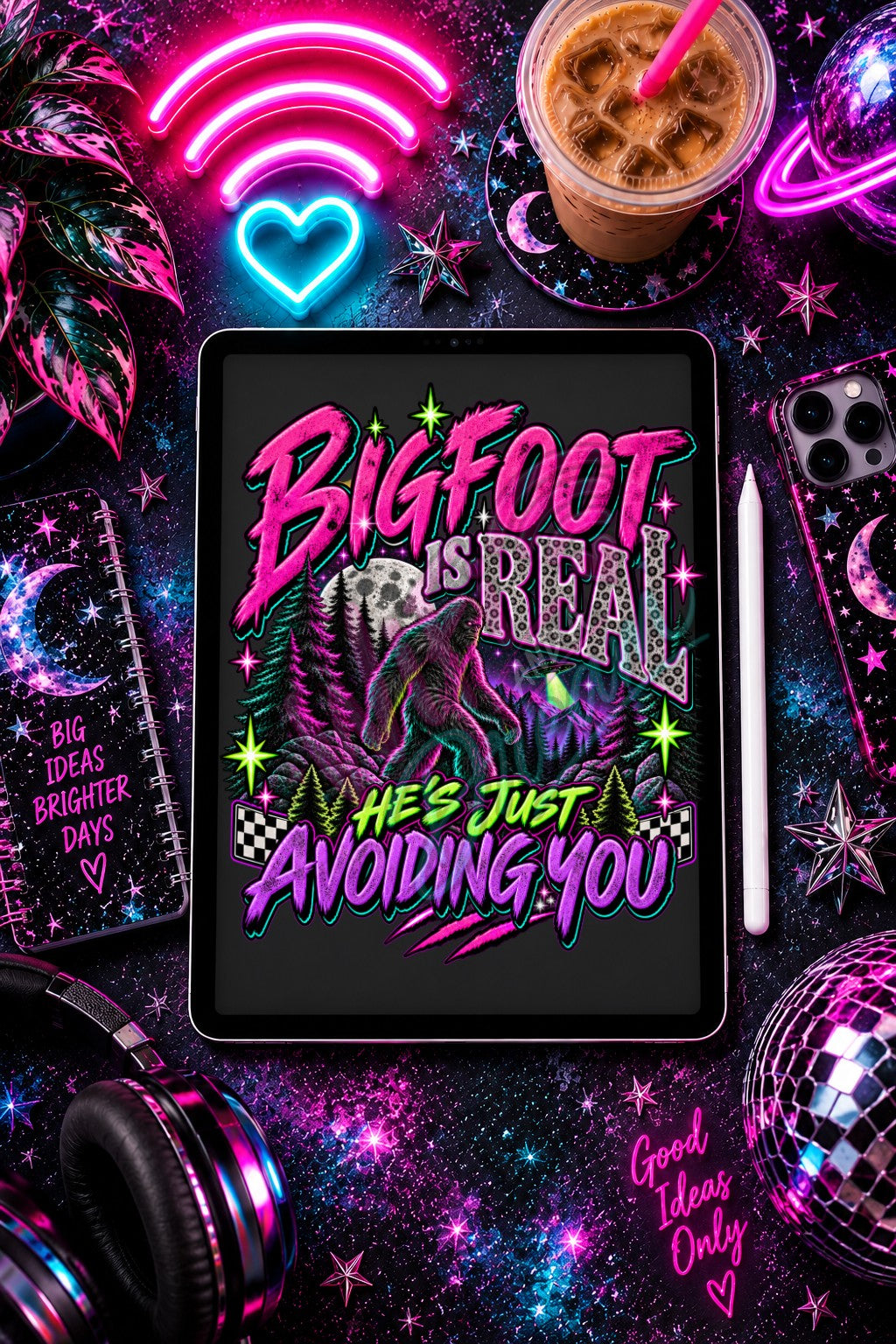 Big Foot Is Real Digital Design