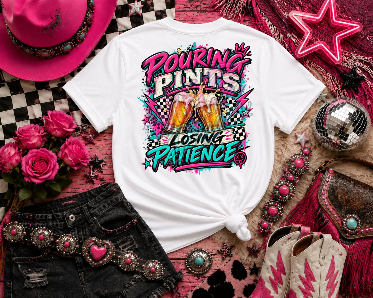 Pouring Pints Losing Patience Digital Design