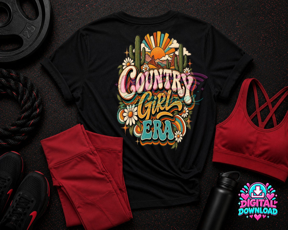 Country Girl Era Digital Design