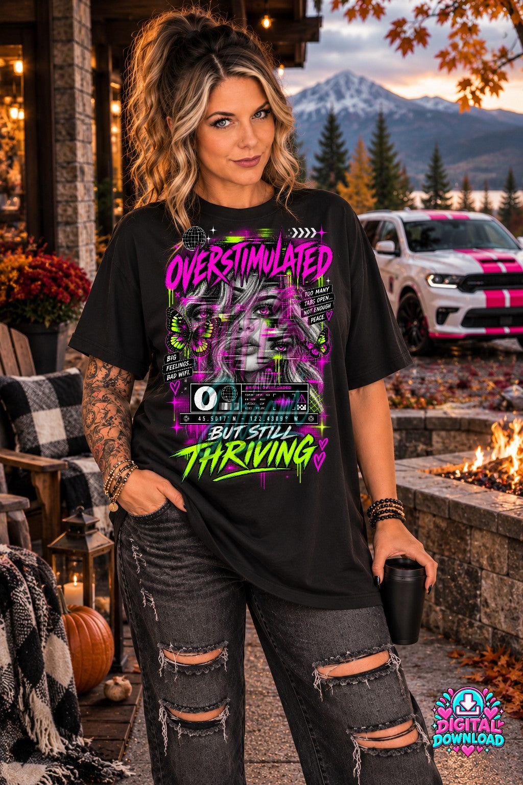 Overstimulated Digital Design