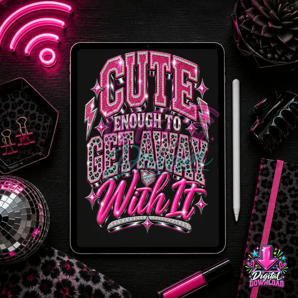 Cute Enough to Get Away With It Digital Design