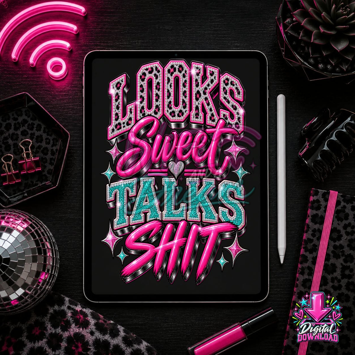 Looks Sweet Talks Shit Digital Design