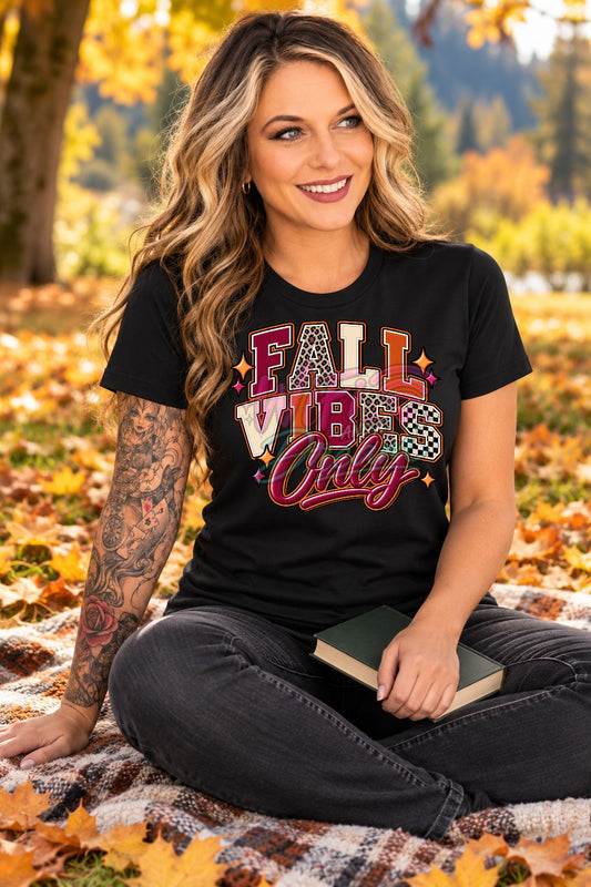 Fall Vibes Only Digital Design
