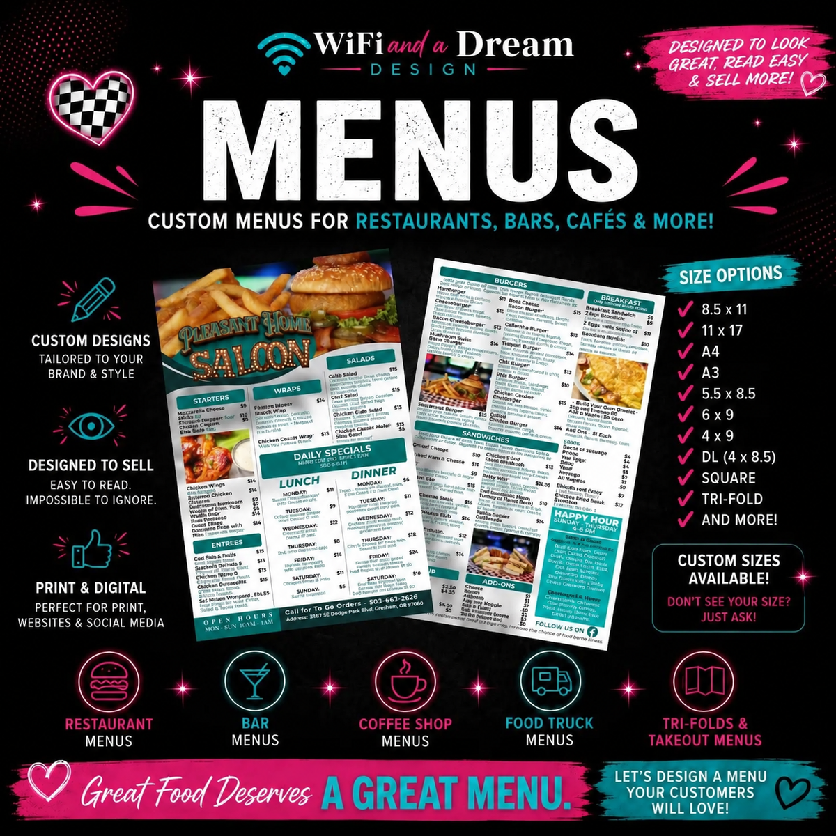 Menus