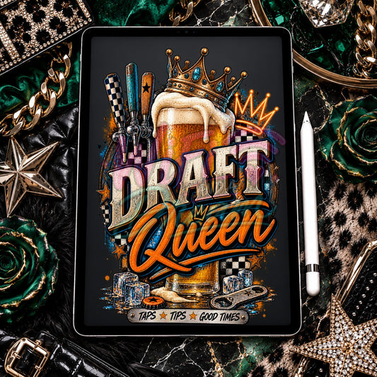 Draft Queen Digital Design
