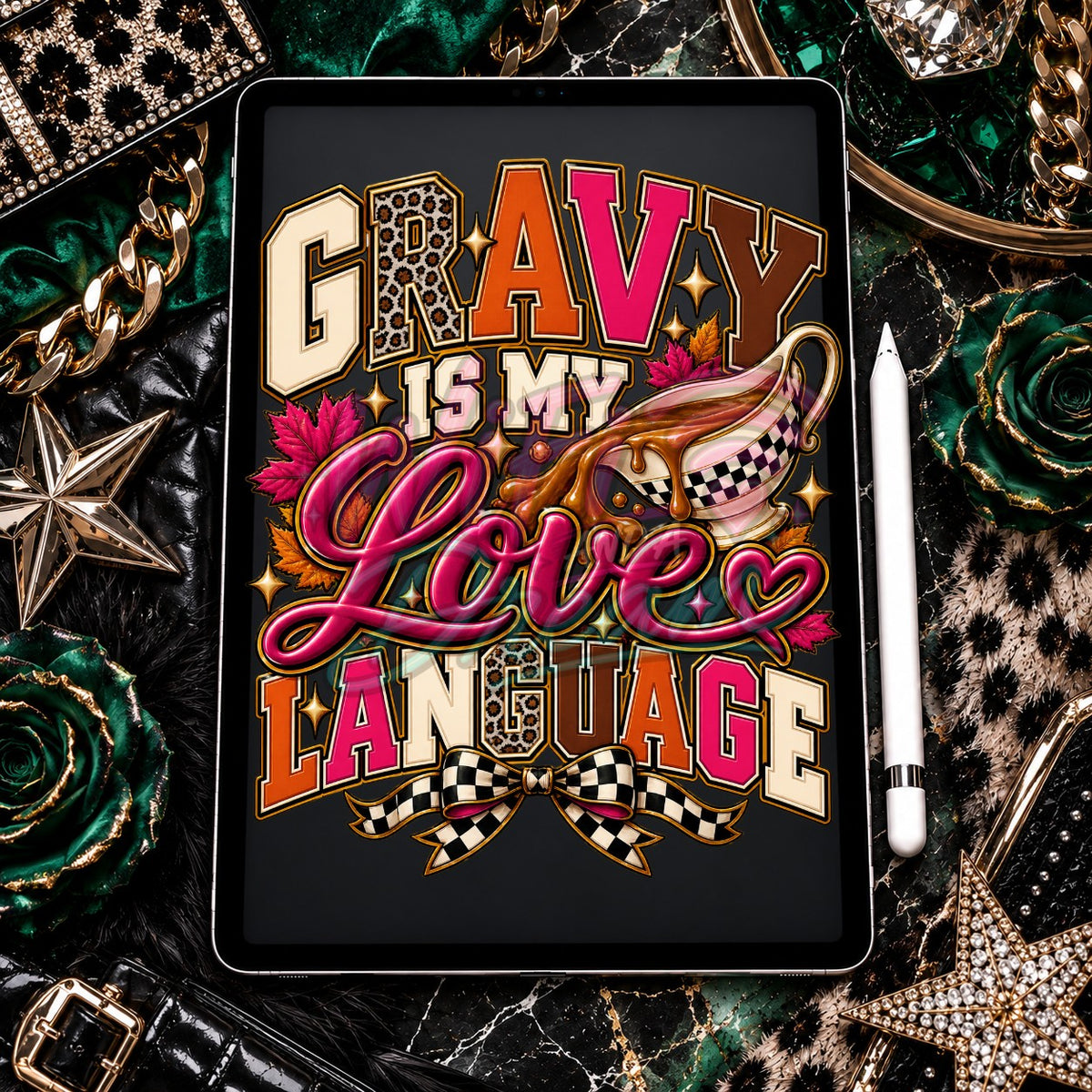 Gravy Is My Love Language Digital Design