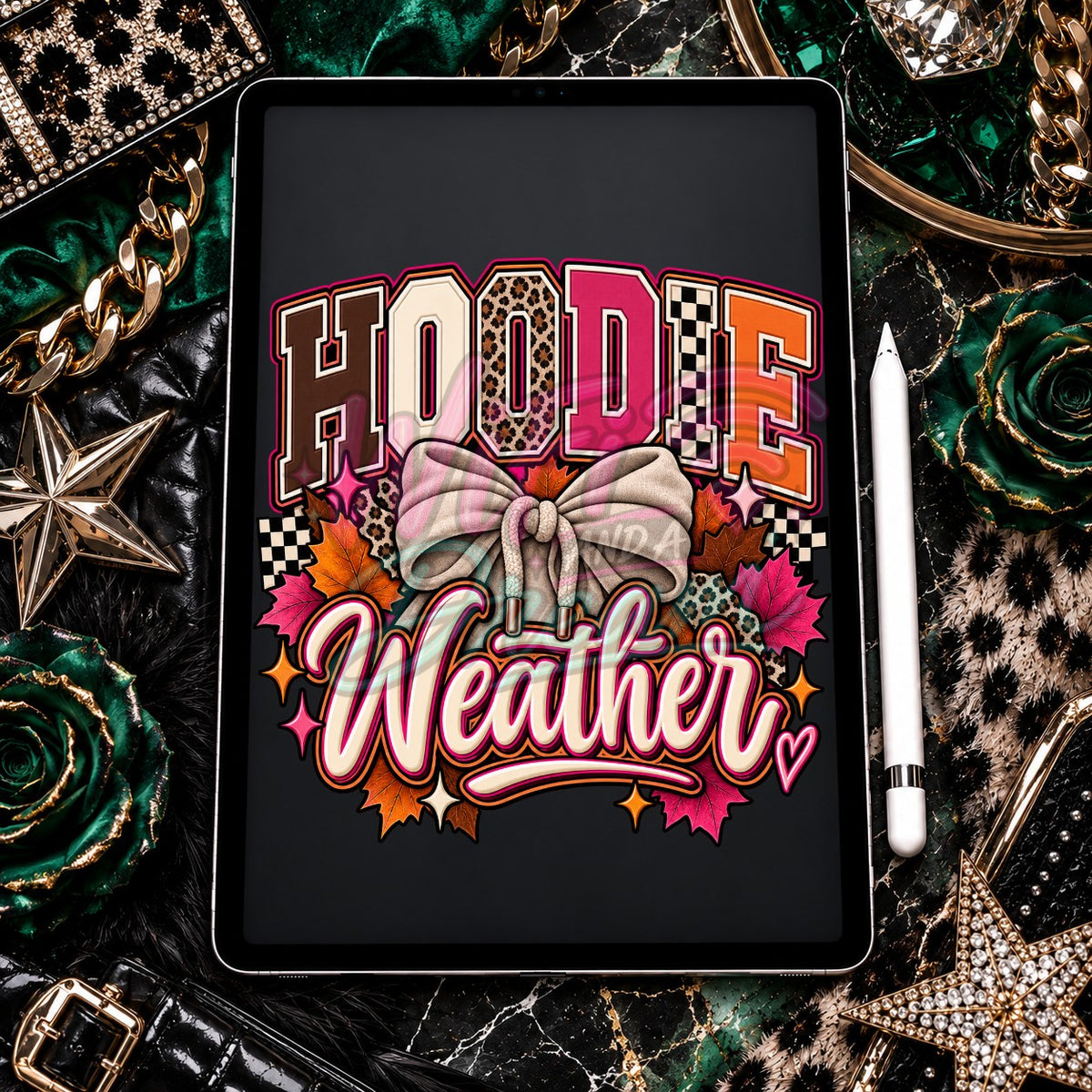 Hoodie Weather Digital Design