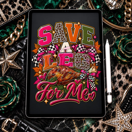 Save A Leg For Me Digital Design