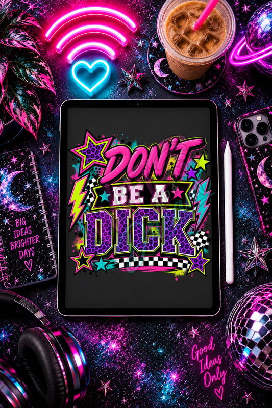 Don't Be A D*ck Digital Design