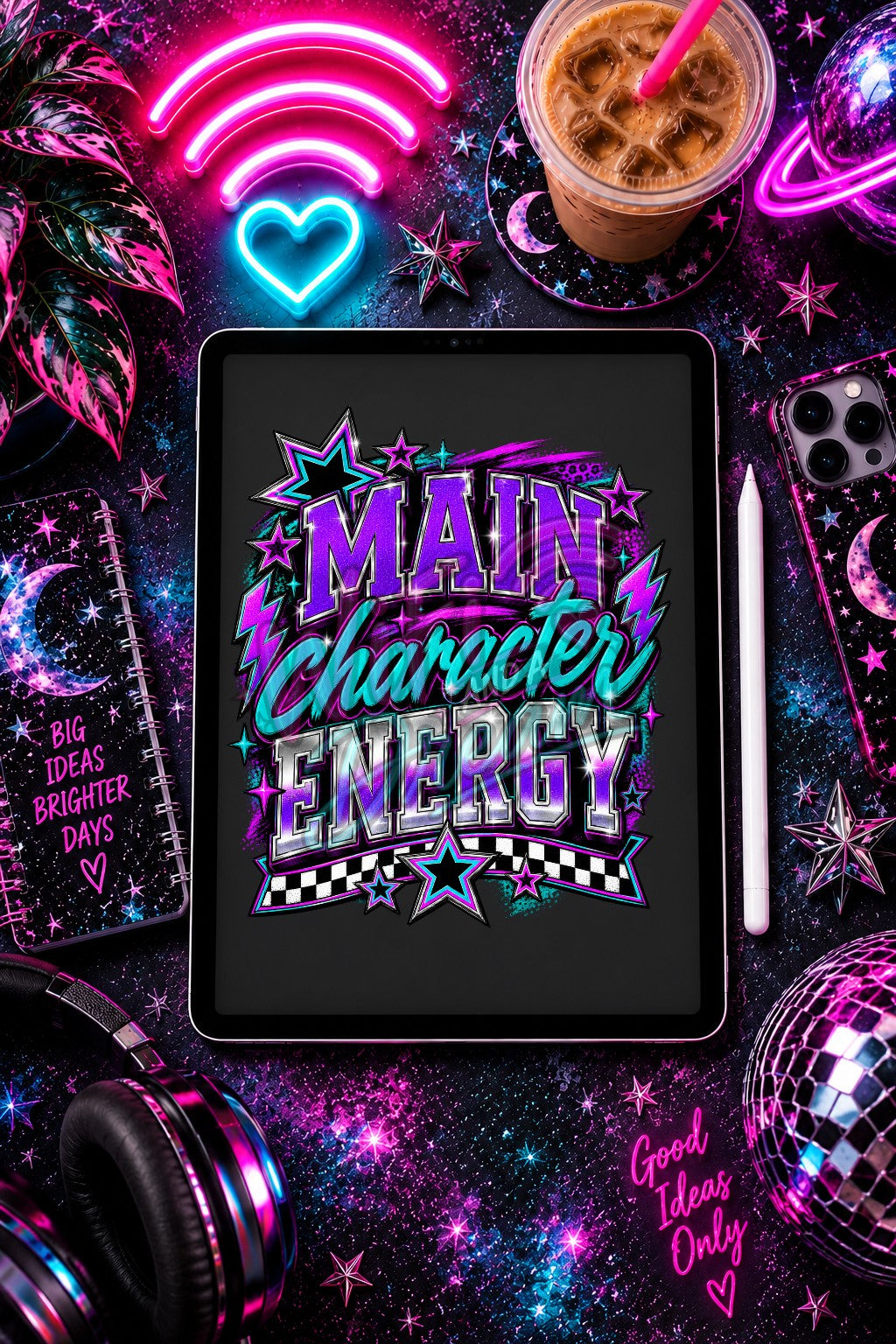Main Character Energy Digital Design