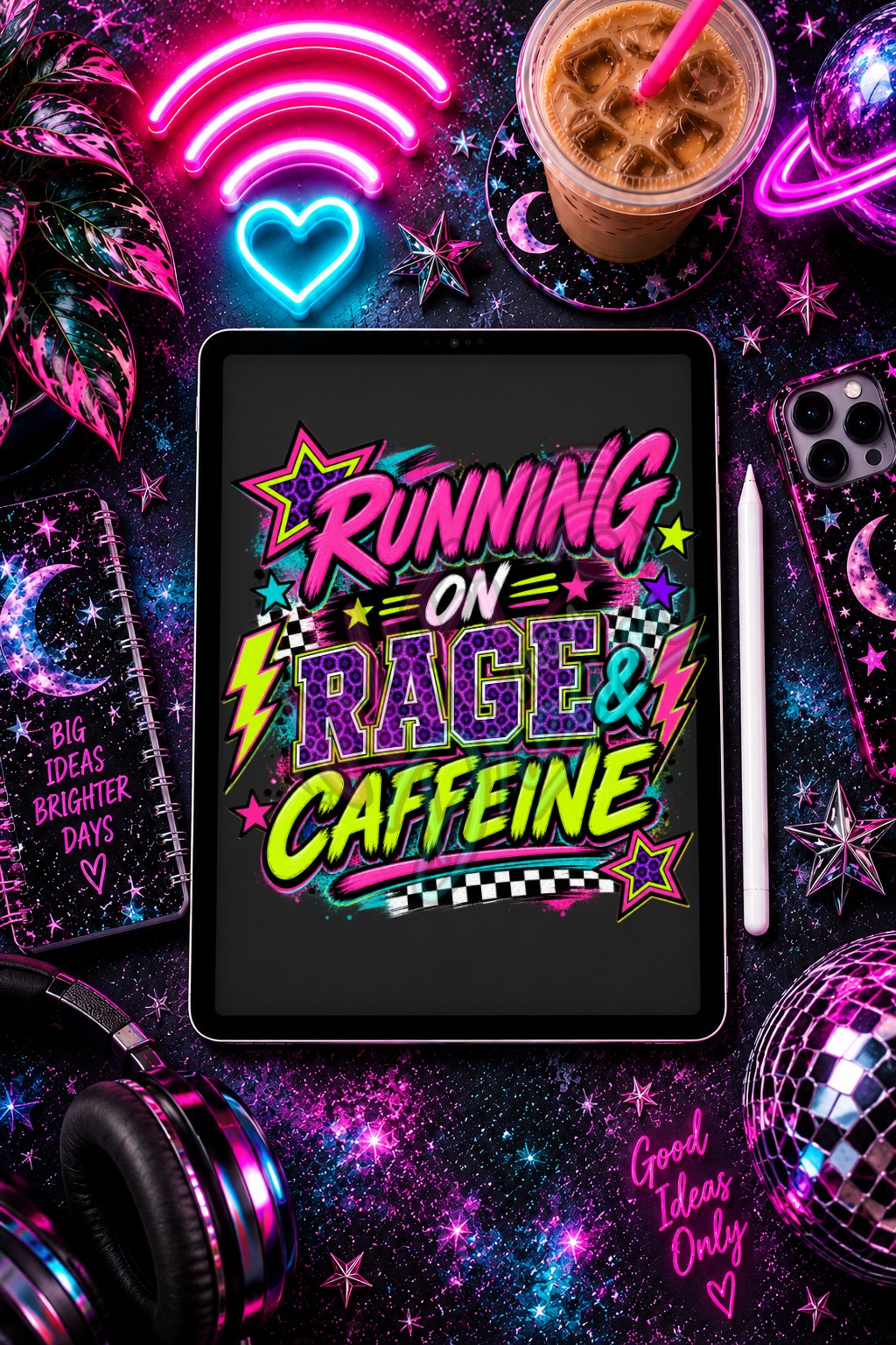 Running On Rage and Caffeine Digital Design