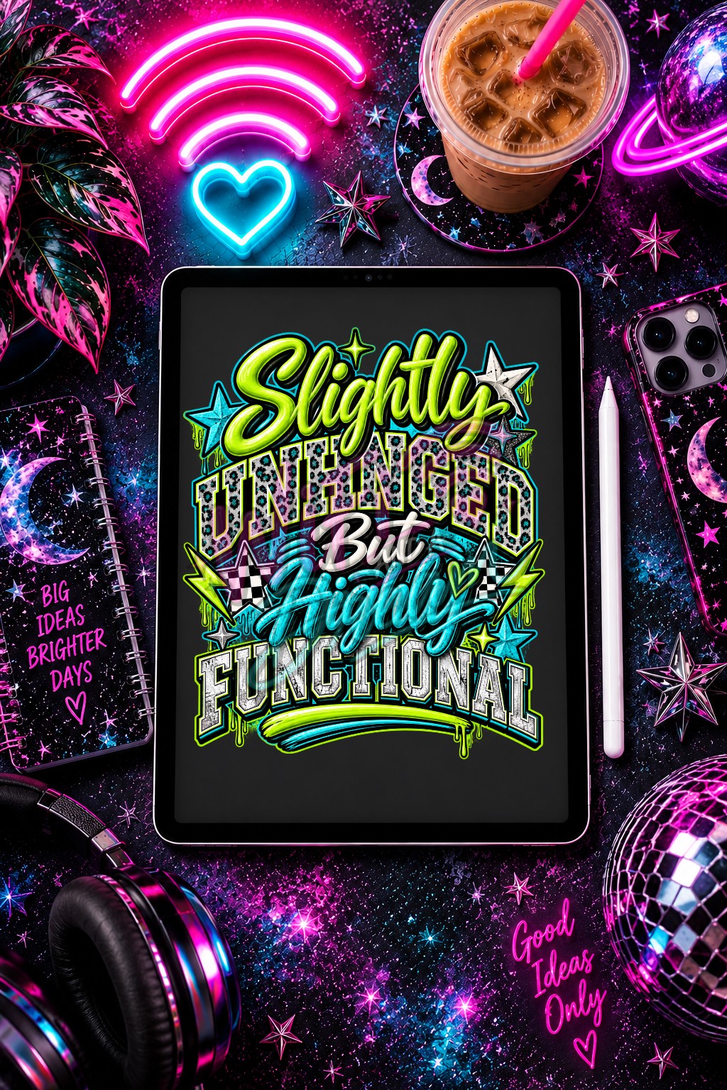Slightly Unhinged, But Highly Functional Digital Design