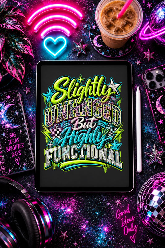 Slightly Unhinged, But Highly Functional Digital Design