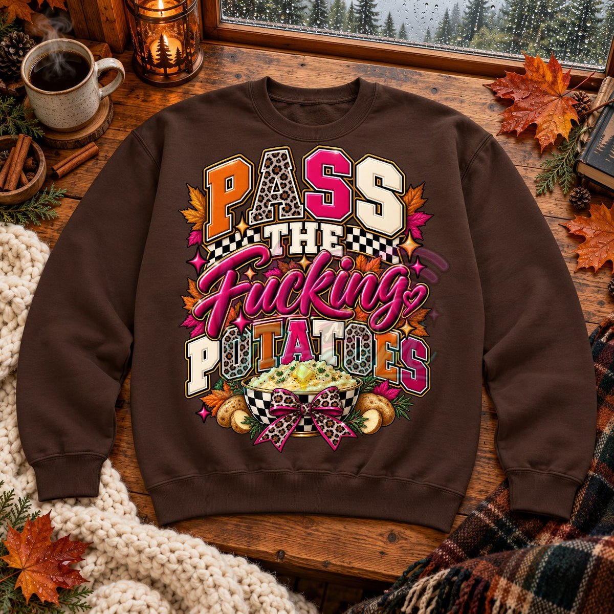Pass The F*cking Potatoes Digital Design