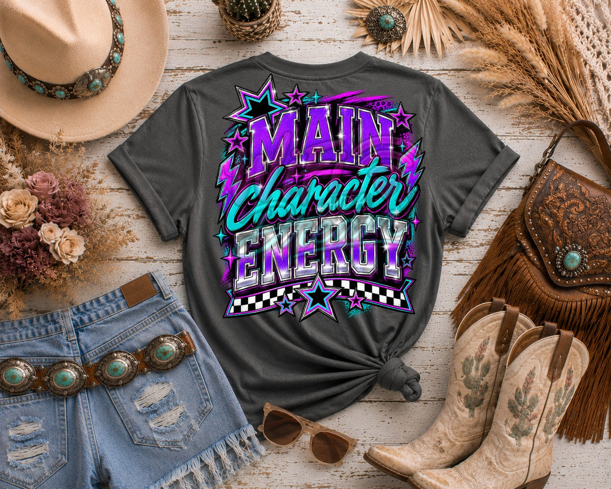 Main Character Energy Digital Design