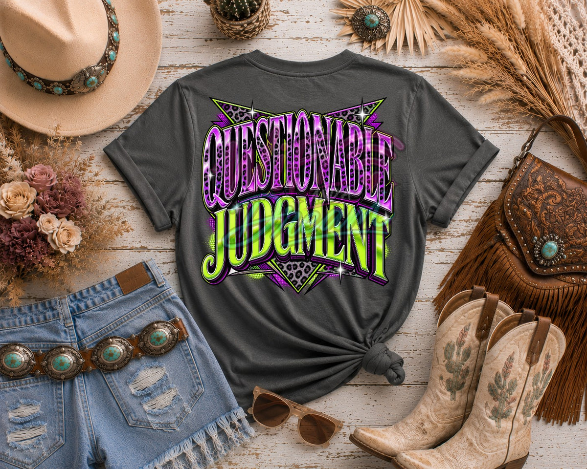 Questionable Judgement Digital Design