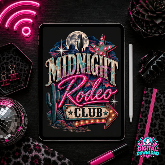 Midnight Rodeo Club Digital Design