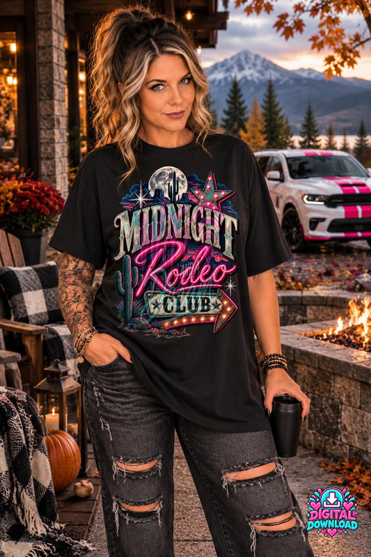 Midnight Rodeo Club Digital Design