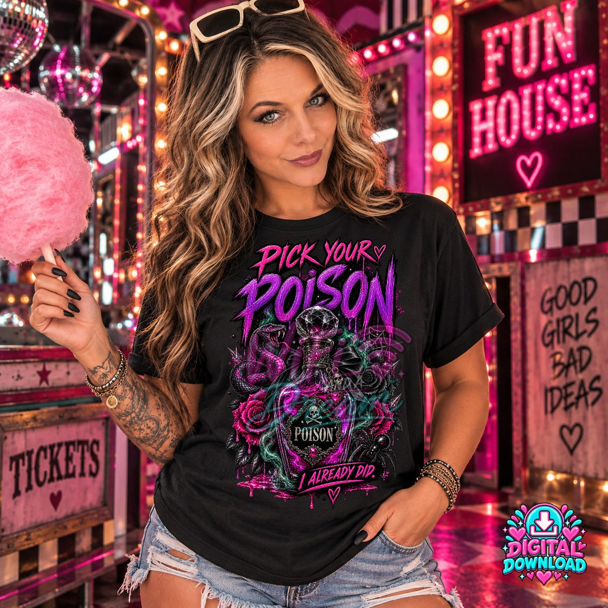 Pick Your Poison Digital Design