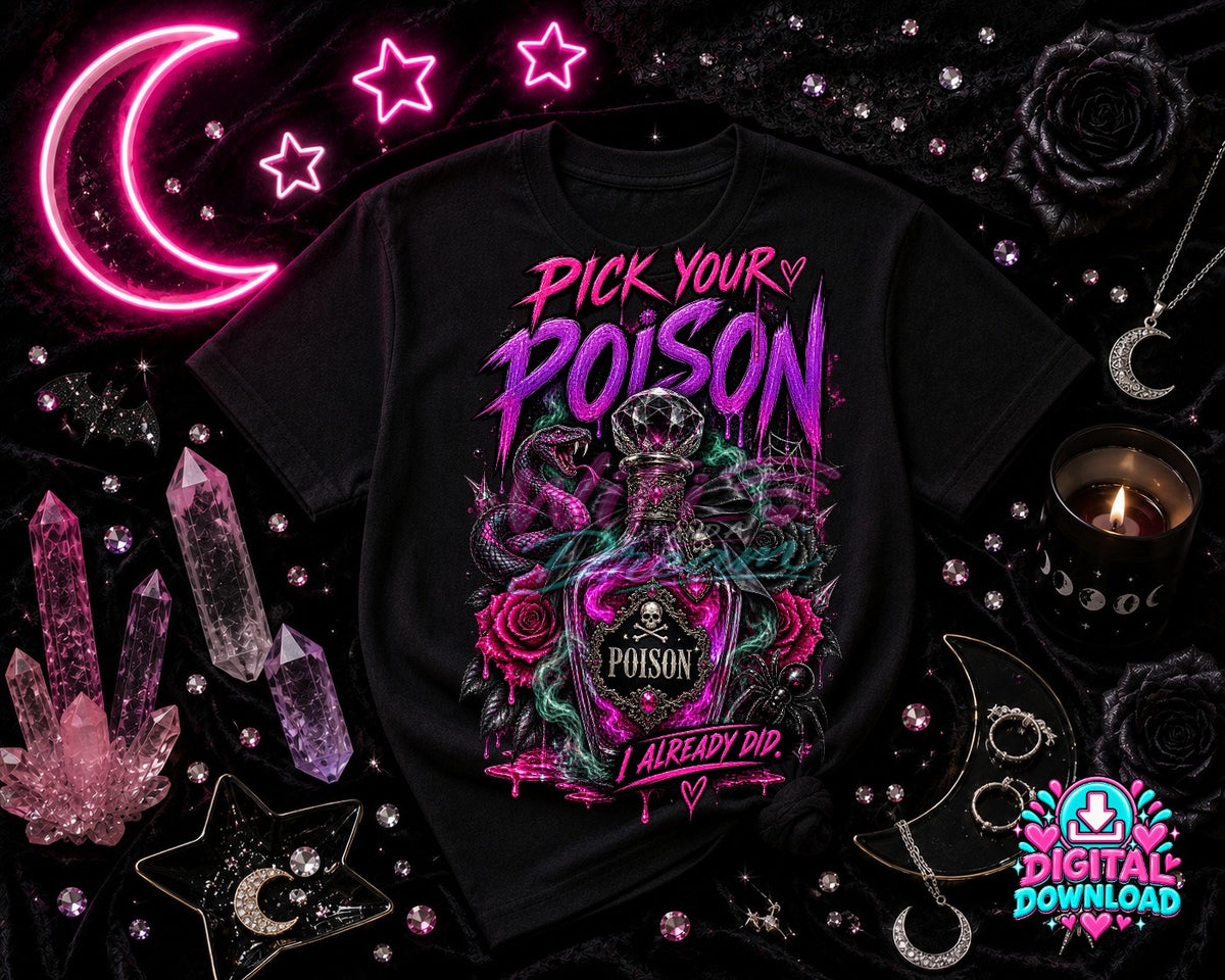 Pick Your Poison Digital Design