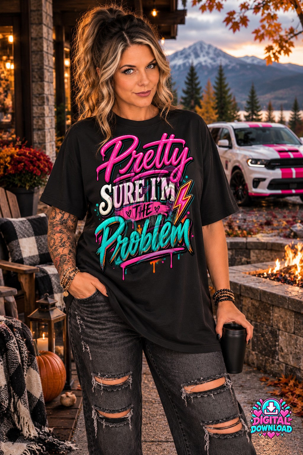 Pretty Sure I'm The Problem Digital Design
