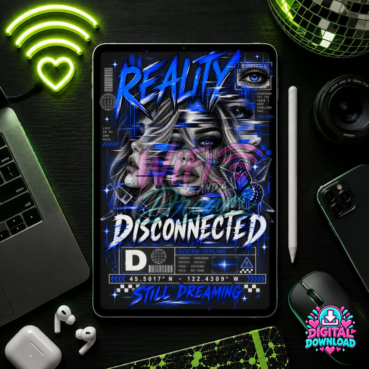 Reality Disconnected Digital Design