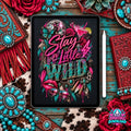 Stay A Little Wild Digital Design