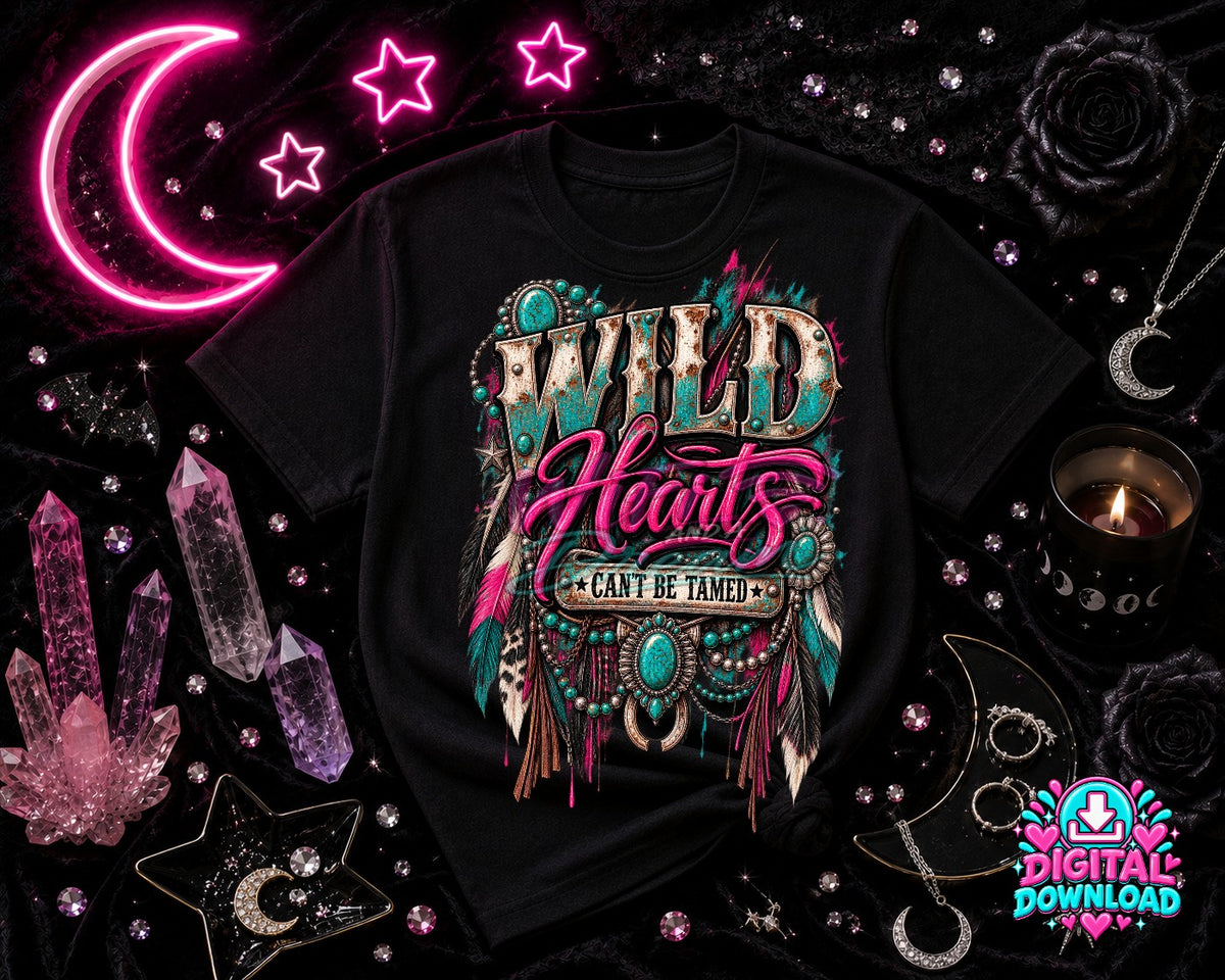 Wild Hearts Can't Be Tamed Digital Design