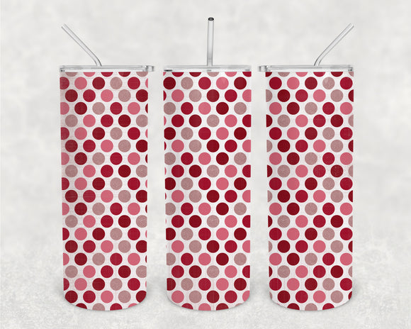 My Vintage Valentine 20oz Skinny Tumbler Design for Sublimation